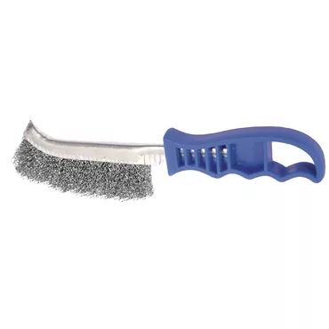 GYS ZINC COATED STEEL WIRE BRUSH - PLASTIC HANDLE