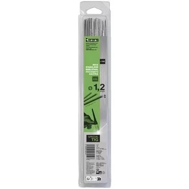 GYS 108 TIG STAINLESS STEEL RODS (316L) Ø1,2 - 330mm - Blister 0,33kg