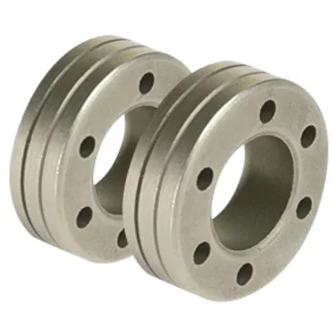 GYS SET OF 2 DRIVE ROLLS TYPE C - Ø 0.8/1 - STEEL