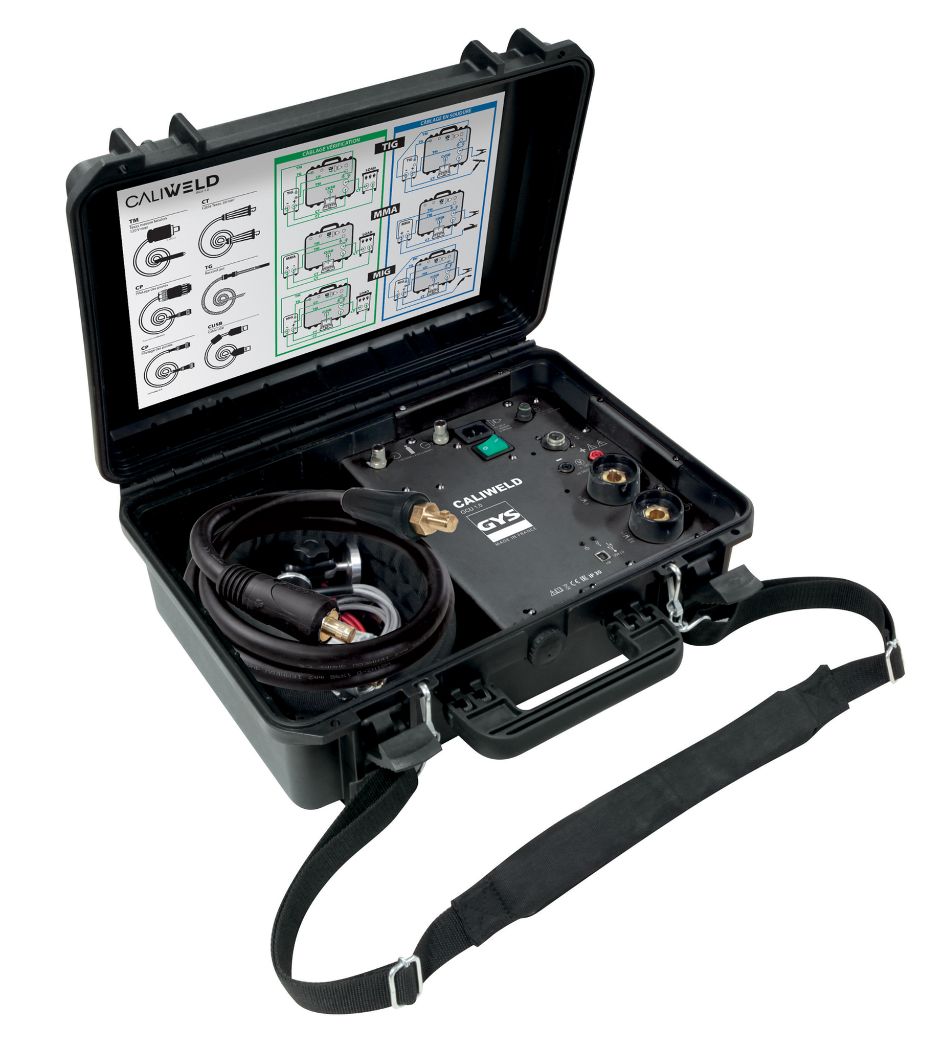 GYS CALIWELD CALIBRATION CASE WPS/WPQR FOR STANDARD EN1090
