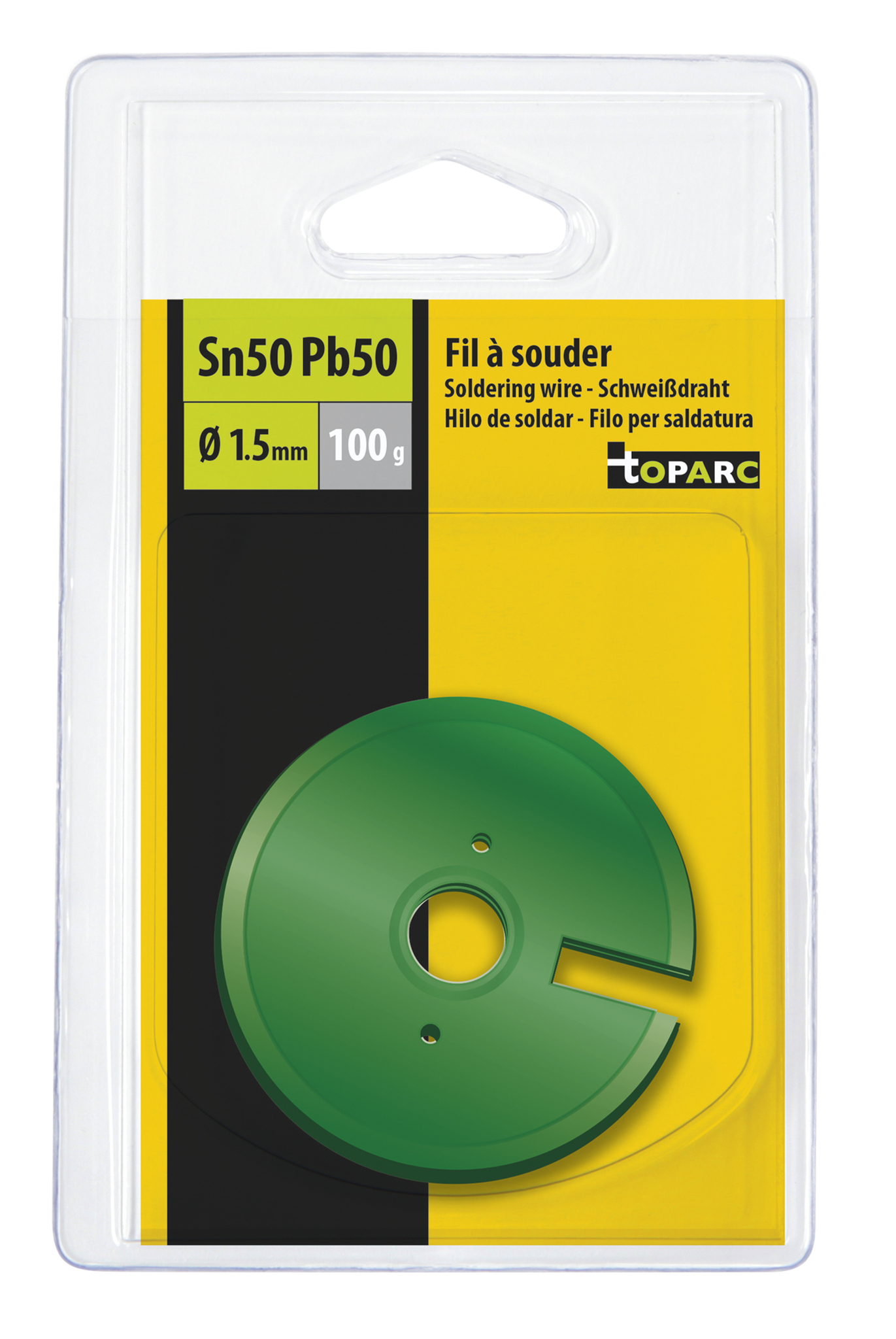 GYS SOLDERING WIRE TIN/LEAD 50% Ø1.5mm - 100g