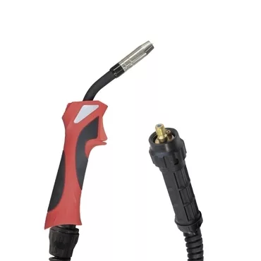 GYS MIG TORCH 150A - AIR - 3m - STEEL (Ø1.0mm-M6) - RED