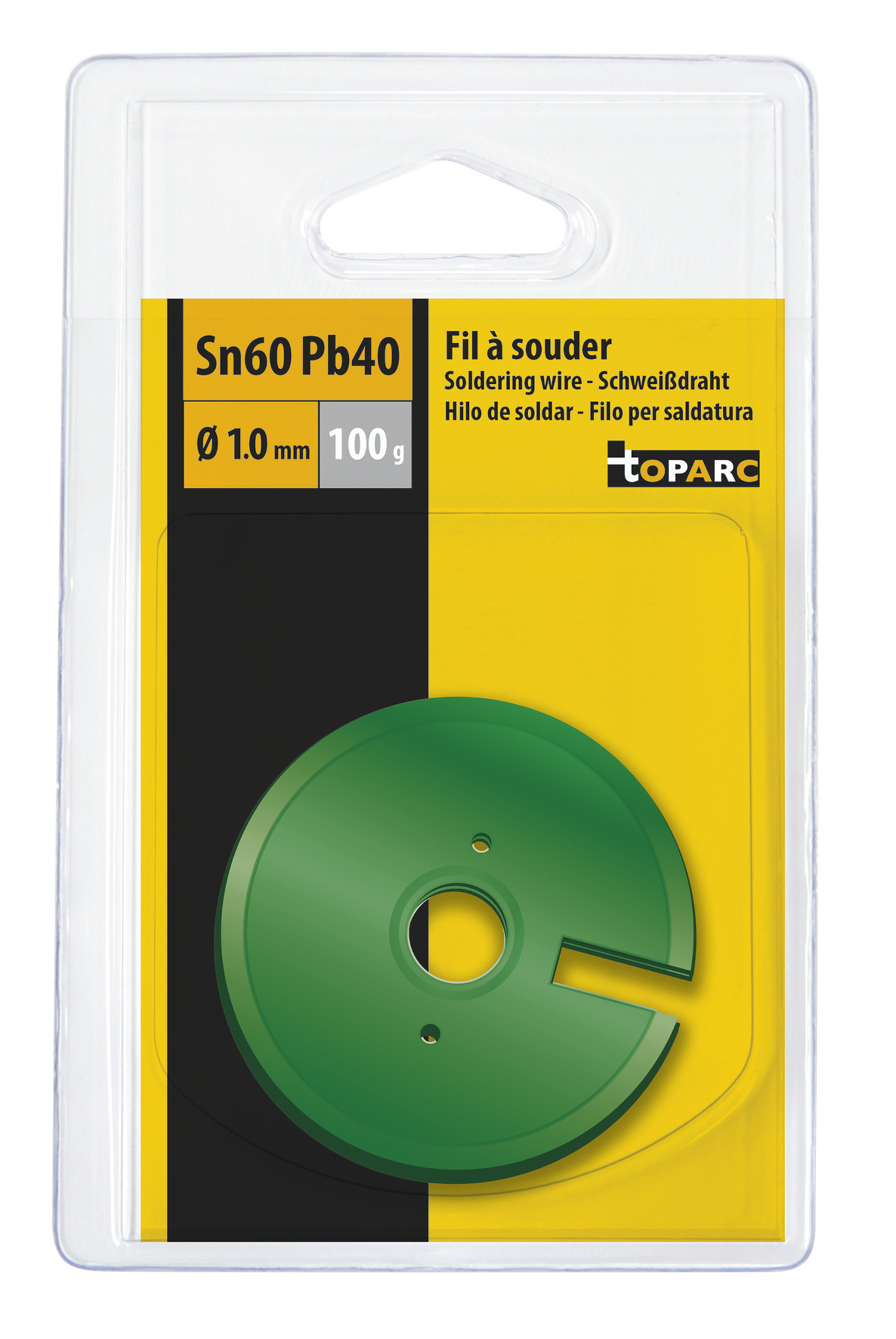 GYS SOLDERING WIRE TIN/LEAD 60% Ø1mm - 100g
