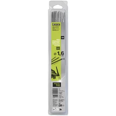 GYS TIG FILLER RODS (x60) - STAINLESS STEEL (308L) Ø1.6 - 330mm (BLISTER)