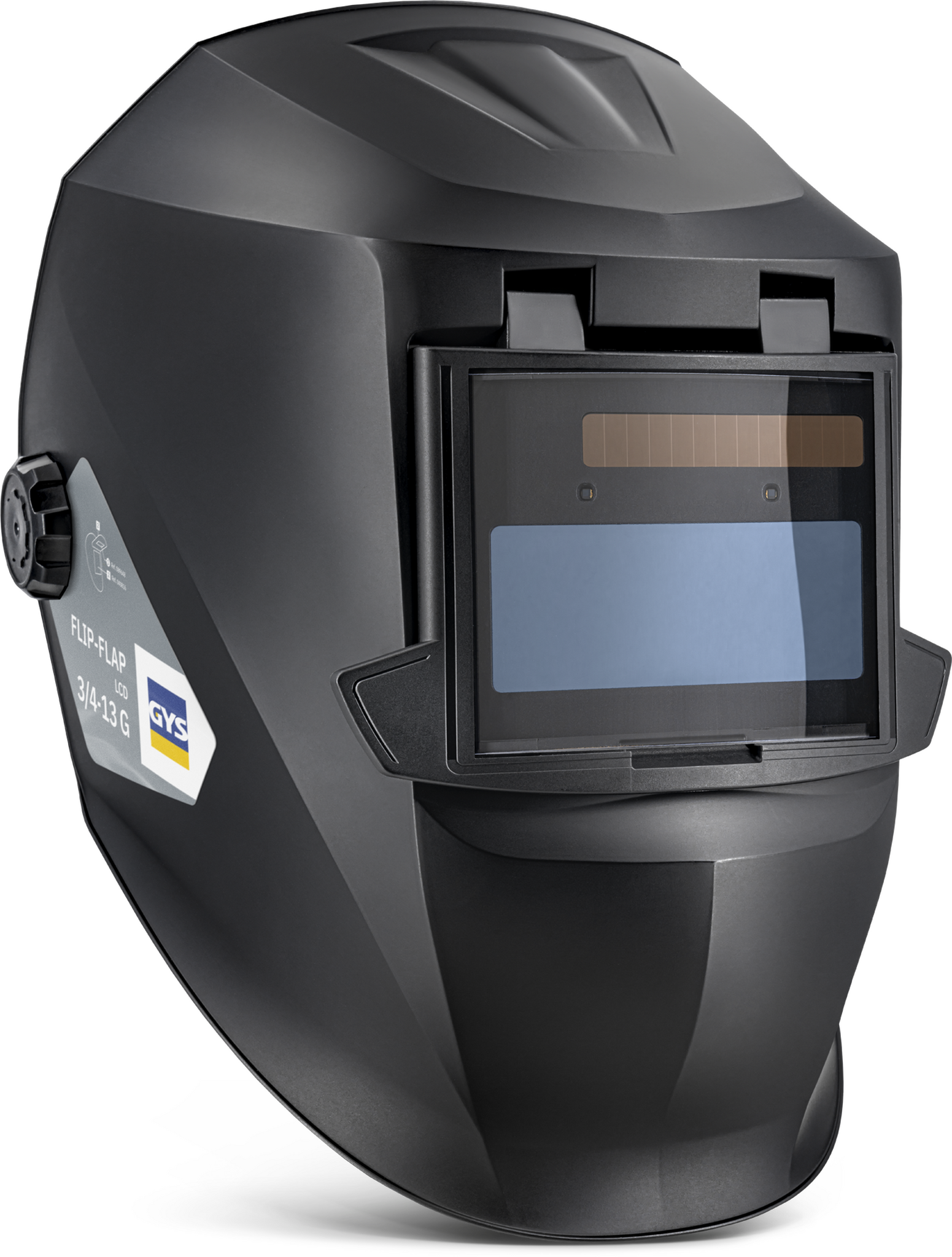 GYS FLIP-FLAP LCD 3/4-13 G TRUE COLOR HELMET