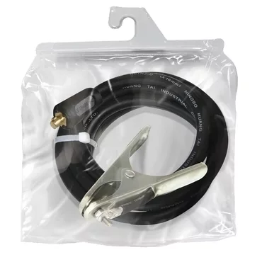 GYS EARTH CLAMP WITH CABLE - 150A/200A - 16mm² - 2m - CONNEC. 10/25mm²