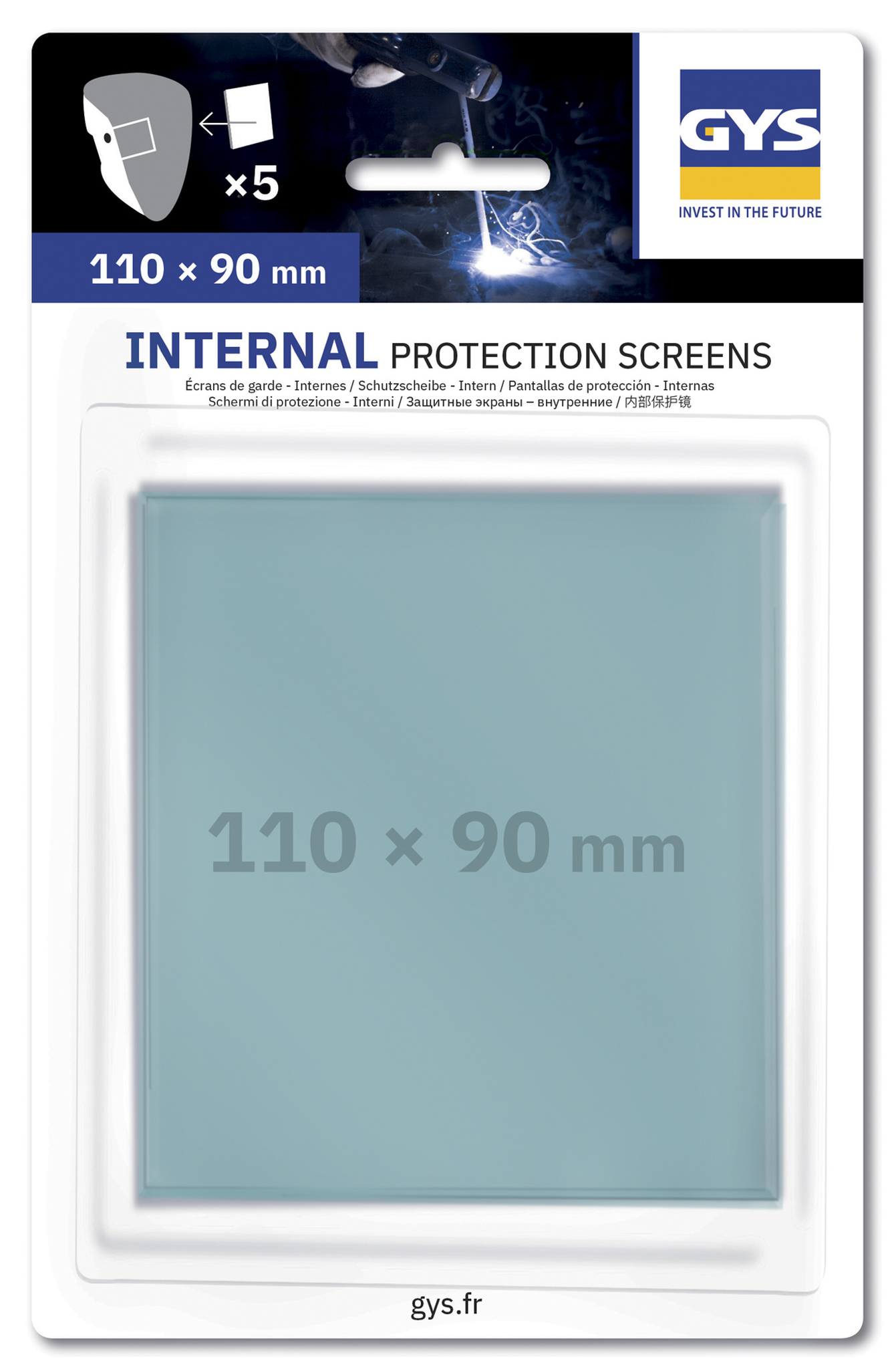 GYS 5 INT. SCREENS 110 x 90 - FLIP-FLAP 0/11