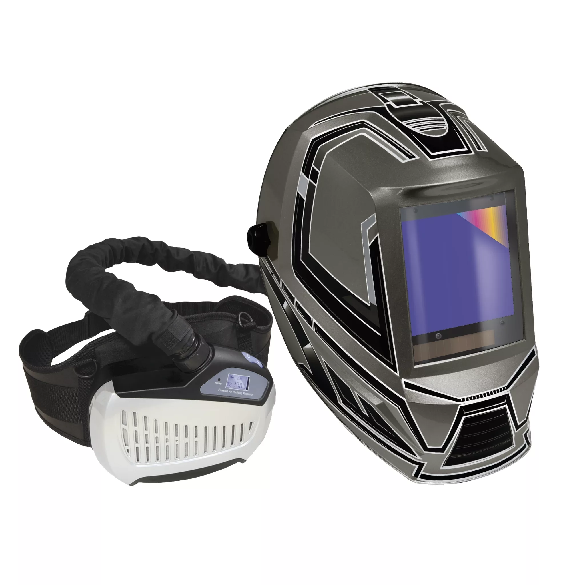 GYS GYSMATIC 5-13 G AIR-FED HELMET TRUE COLOR XXL - UK