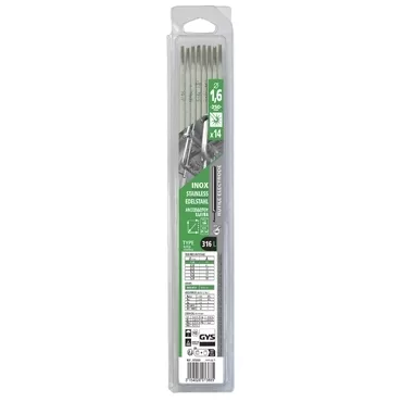 GYS 14 STAINLESS STEEL ELECTRODES - 316L - Ø1.6 - (BLISTER)