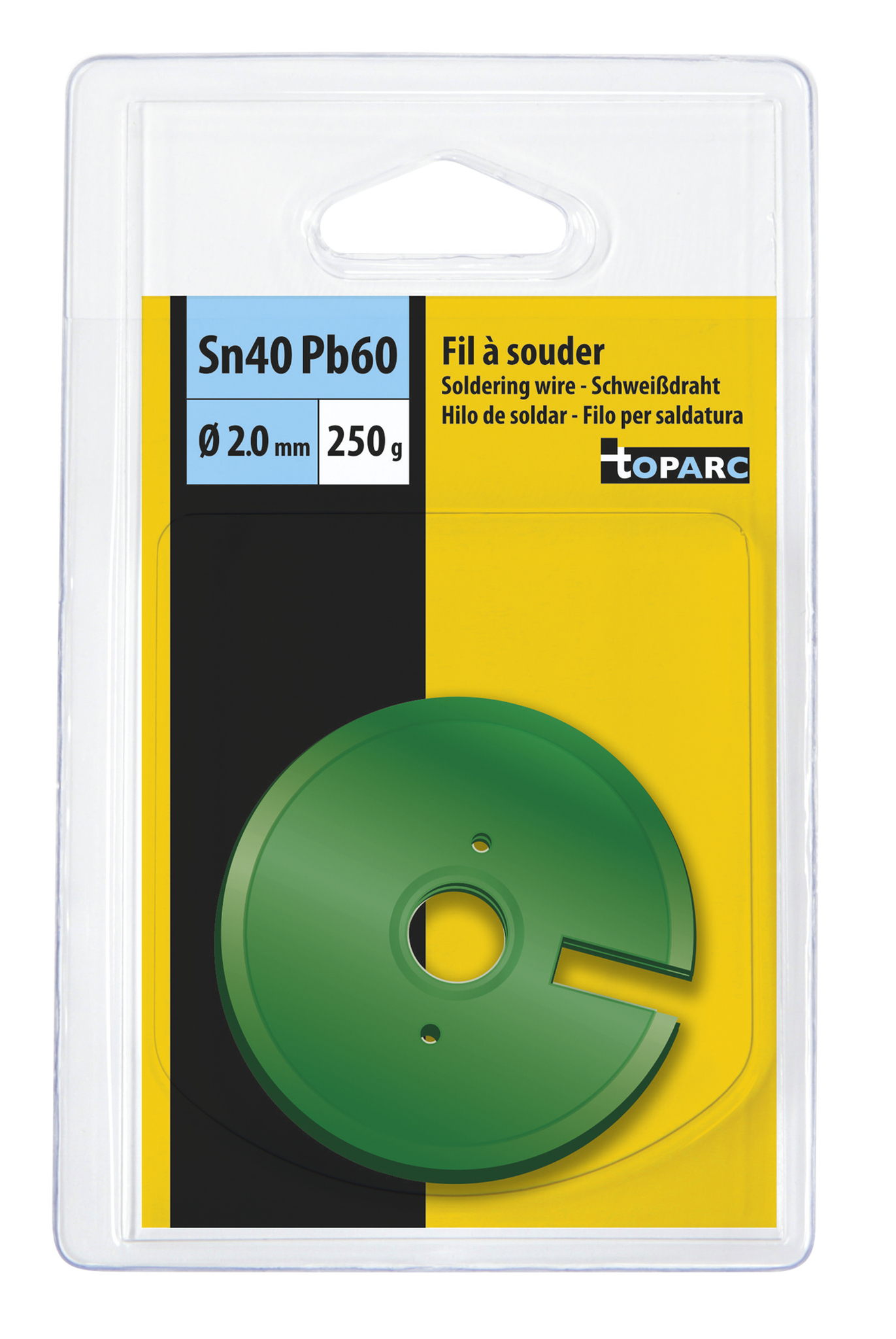 GYS SOLDERING WIRE TIN/LEAD 40% Ø2mm - 250g