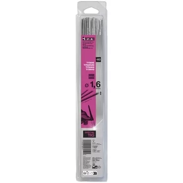 GYS 83 TIG TITANIUM RODS T40 (ERTi-2) Ø1.6 - 330mm - Blister 0.25kg