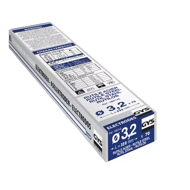 GYS 70 RUTILE ELECTRODES - STEEL- TYPE GY38 - Ø3.2