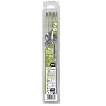 GYS 14 STAINLESS STEEL ELECTRODES - 308L - Ø2.0 - (BLISTER)