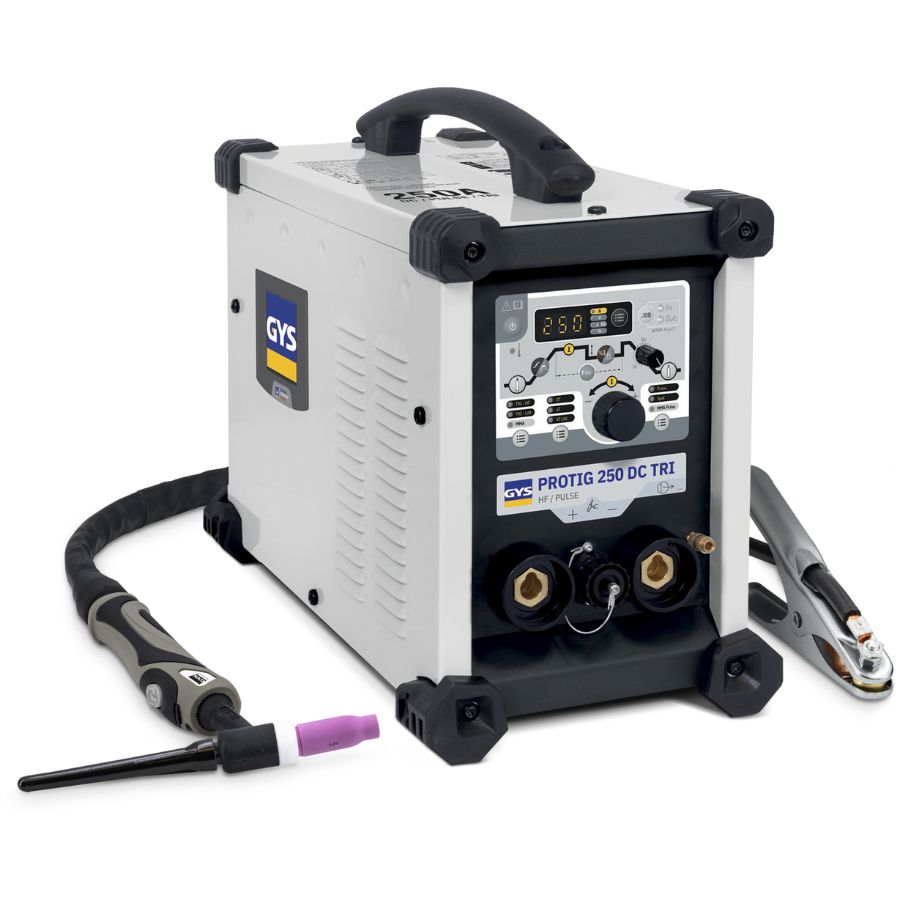 GYS PROTIG 250 DC TRI - WITH ACCESSORIES (TIG26B-4m)