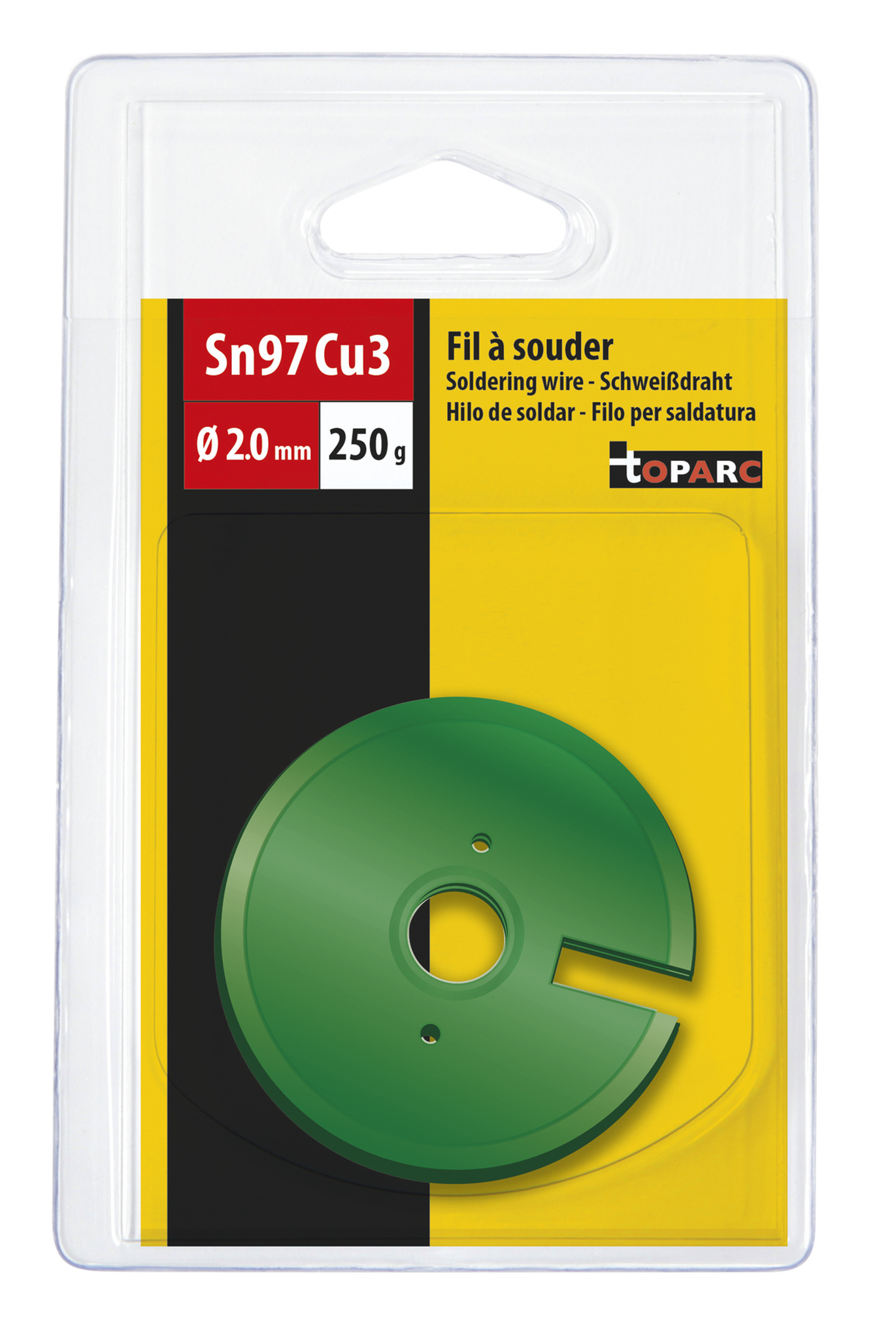 GYS SOLDERING WIRE TIN/LEAD 97% Ø2mm - 250g