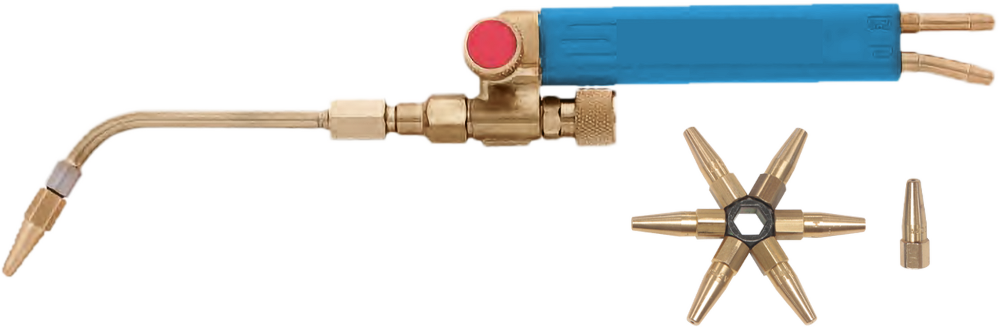 GYS OX/AD G401 WELDING TORCH (400l/h) - WITH 7 NOZZLES