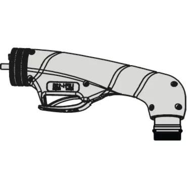GYS MANUALPLASMA TORCH HANDLE MT-70 EASYFIT 75°