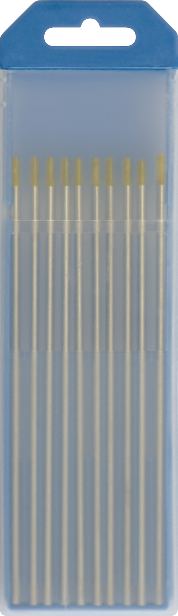 GYS 10 ELECTRODES - LANTHANUM WL15 Ø2.0 - GOLD (AC/DC-ALUMINIUM/STEEL)