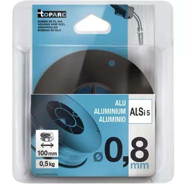 GYS MIG WIRE REEL AlSi5 Ø0.8 - 0.5 KG D.100 - ER4043 / S Al 4043A