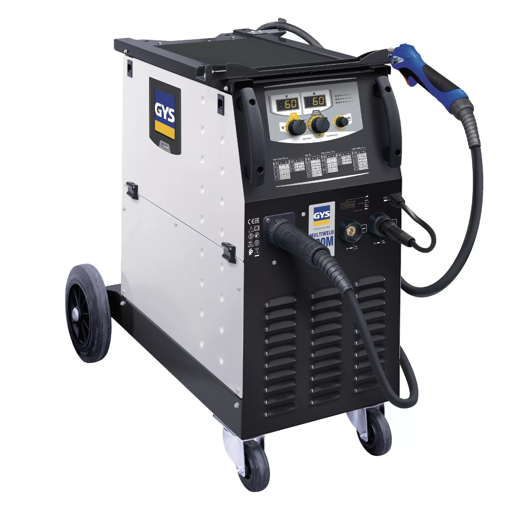 GYS MULTIWELD 200M - WITH ACCESSORIES