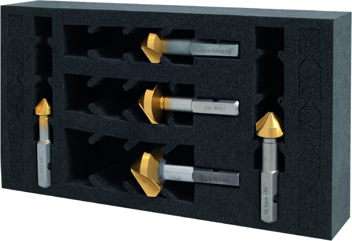 HMT VersaDrive 90-degree Countersink Set - 5 Pieces