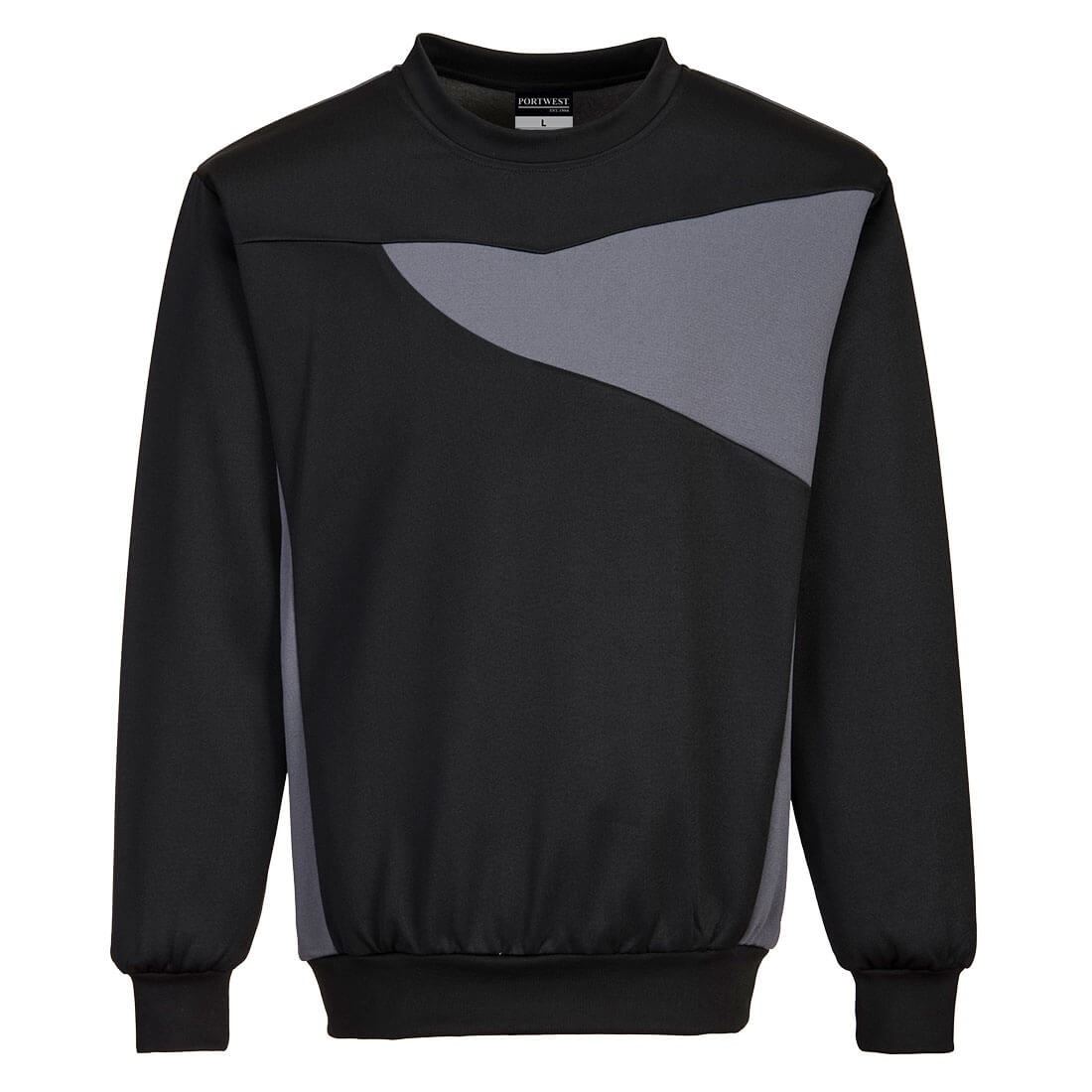 Portwest PW273 Sweatshirt Black/Grey M