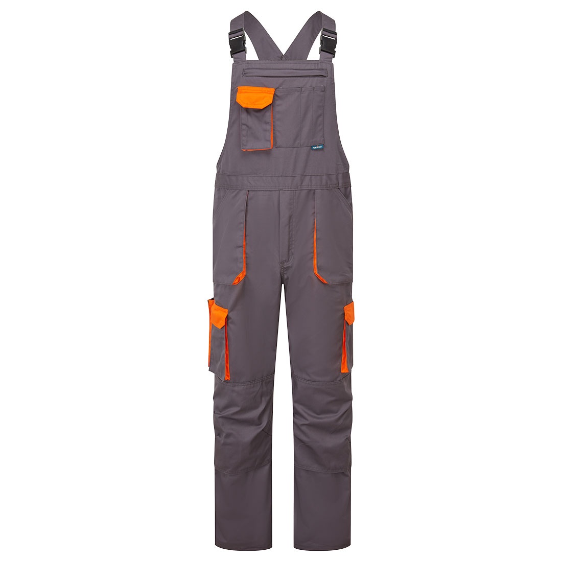 Portwest TX12 Bib & Brace Grey/Orange L
