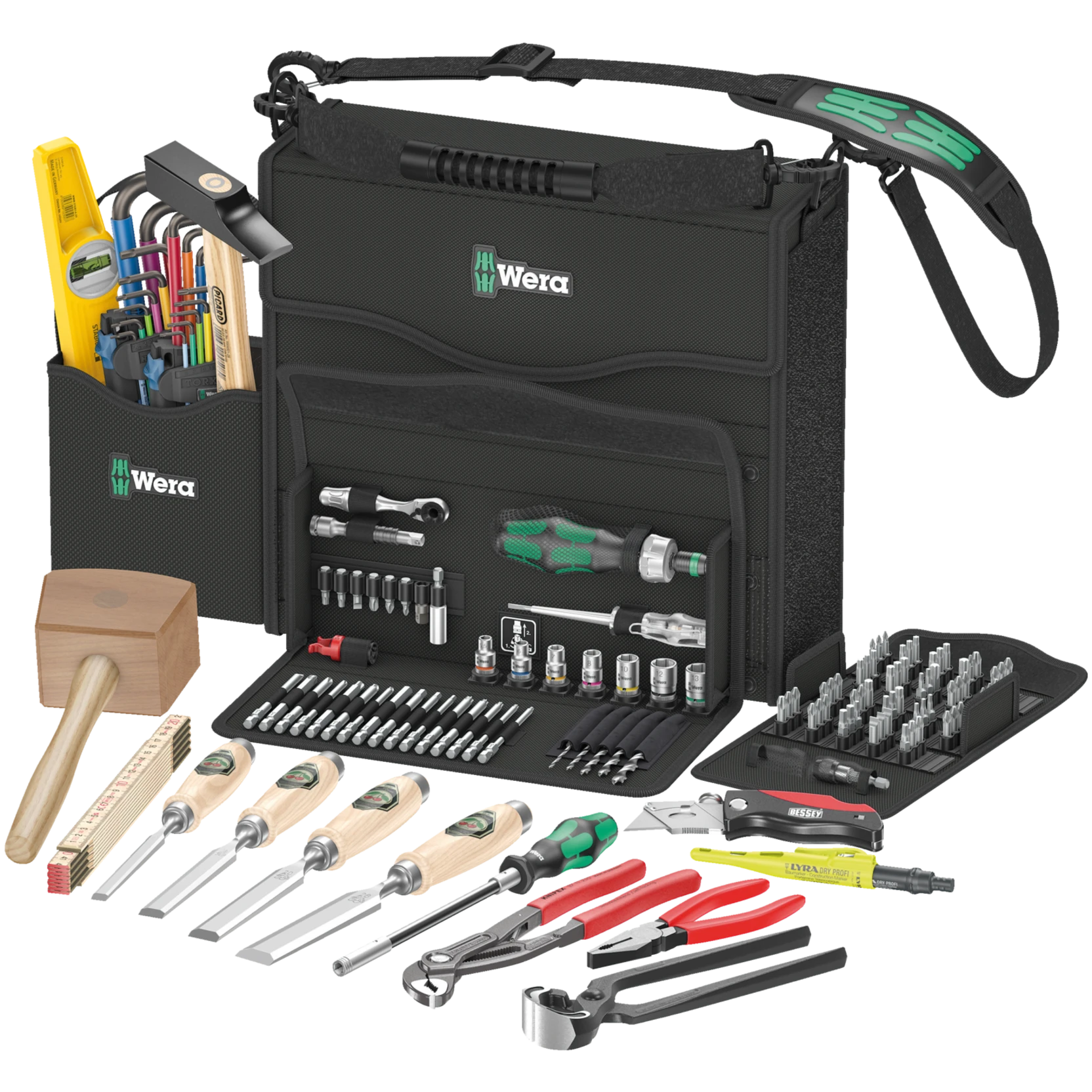 Wera 2go H 1 tool set for wood applications