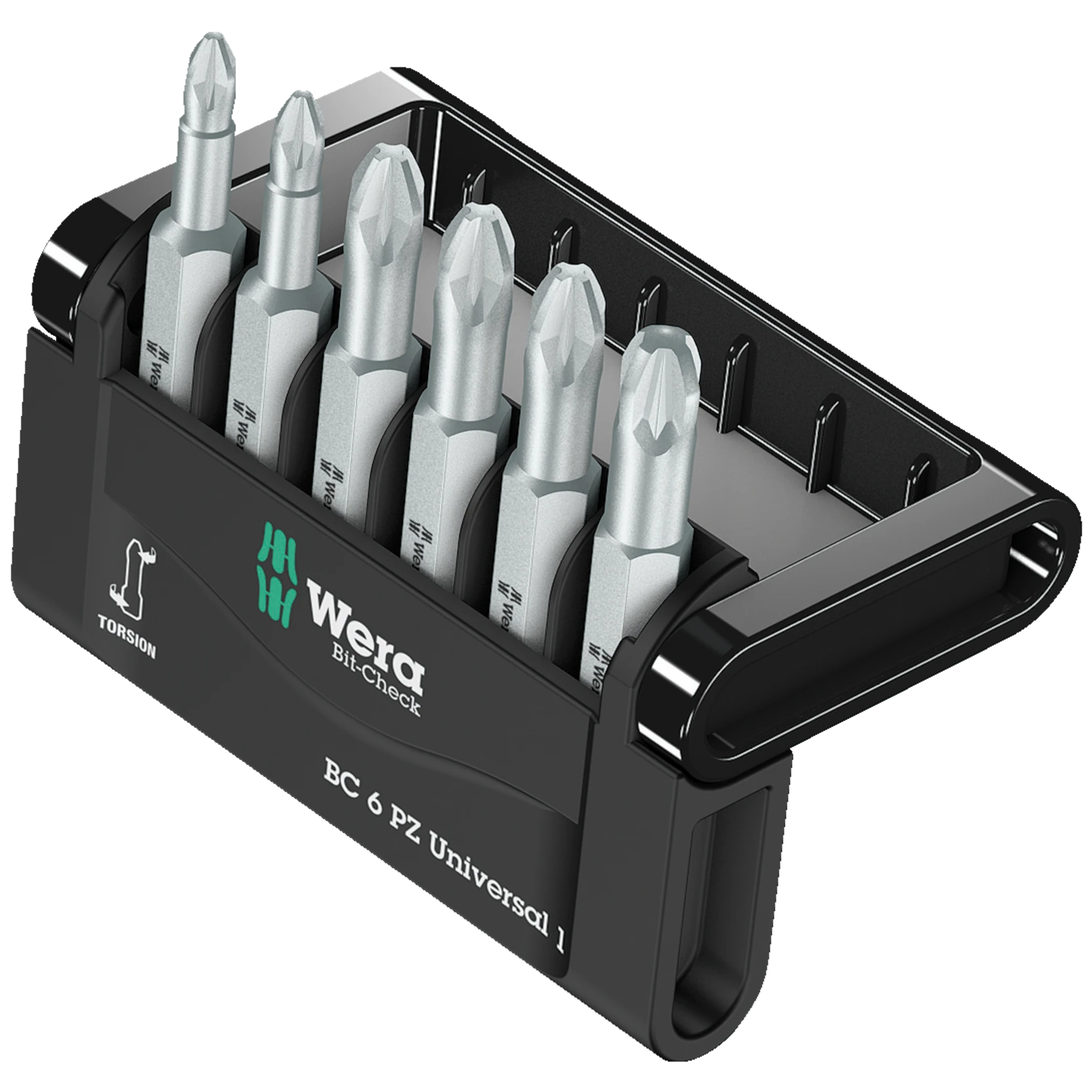 Wera Bit-Check 6 PZ Universal 1, 6 pieces