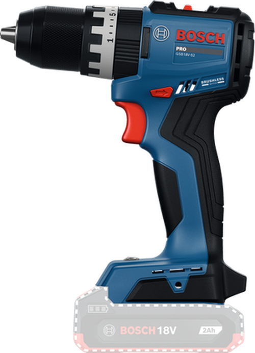 Bosch GSB 18V-52 Cordless Combi Drill - Body Only