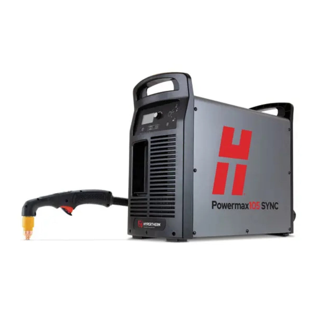 Hypertherm Powermax105 SYNC Plasma Cutter – 75° SmartSYNC hand torch, 7.6 m