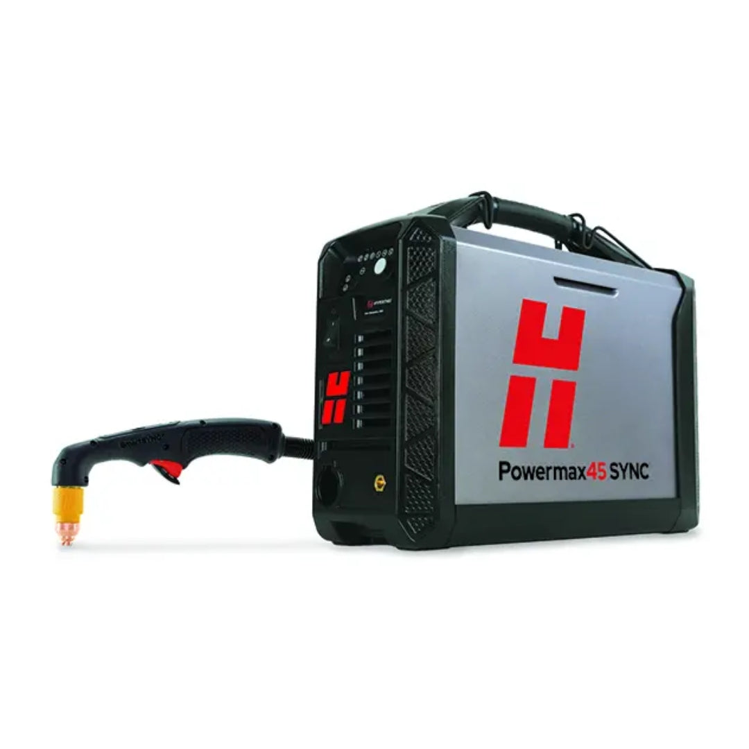 Hypertherm Powermax45 SYNC Plasma Cutter – 75° SmartSYNC hand torch, 6.1 m