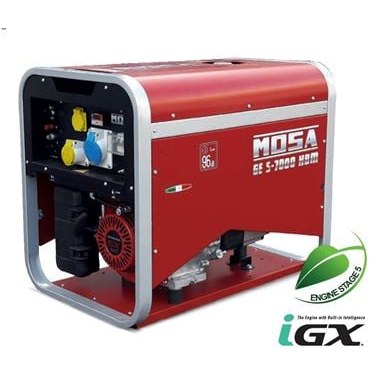 GE S-7000 HBM Petrol Generator 230/110V