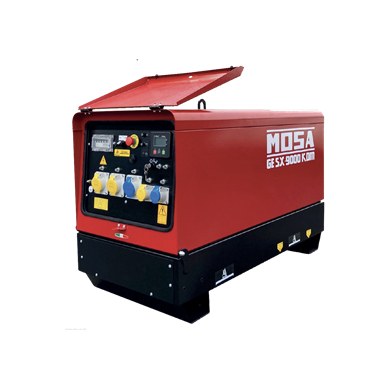 GE SX-9000 KDM Diesel Generator 230/110V AMF