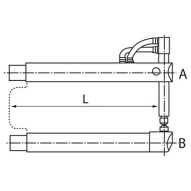 Upper Arm L=255mm (3307/3327)