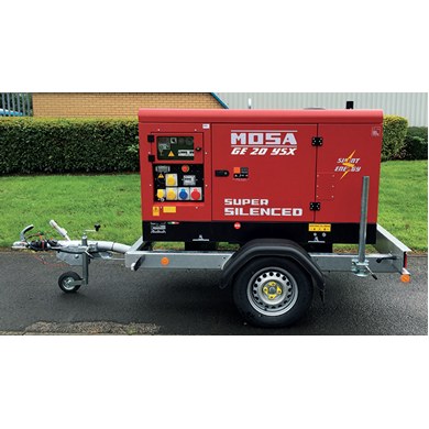 RoadStar 20 - 2 Wheel Road Trailer Braked