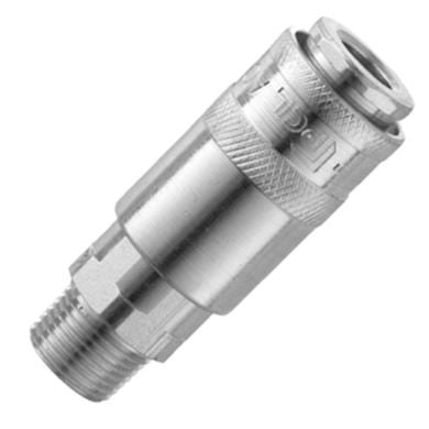 PCL Coupling 1/4" BSP Male