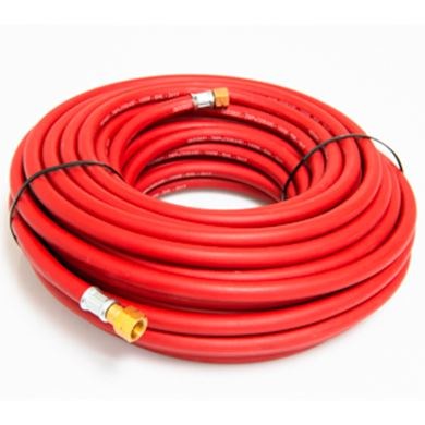 Acetylene Fitted Hose 10mm (3/8') x 30m c/w Check Valves