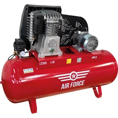 Air Force Air Compressor 5.5HP 200L 400V Static