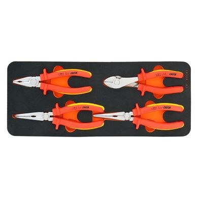 Custor 4 PC 1000V Insulated Plier Set