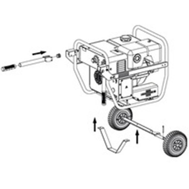 Mosa Wheels & Handles Kit Magicweld 200/250