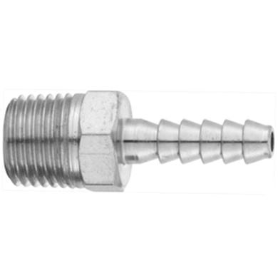 PCL 1/4" BSP Male Tapered 3/8" Bore Hose