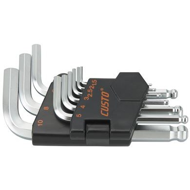 Hex Ball Key Wrench Set (9 PC)