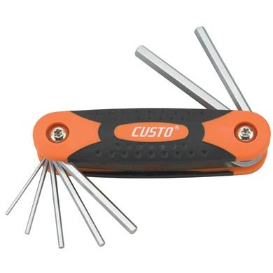 Folding Hex Key Wrench Set (7 PC)