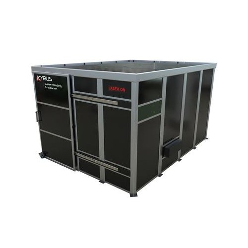 Kyrus 4m x 3m Class 4 Laser Enclosure c/w 1.3m Sliding Door