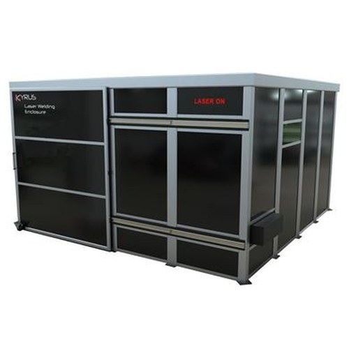 Kyrus 4m x 4m Class 4 Laser Enclosure c/w 2m Sliding Door