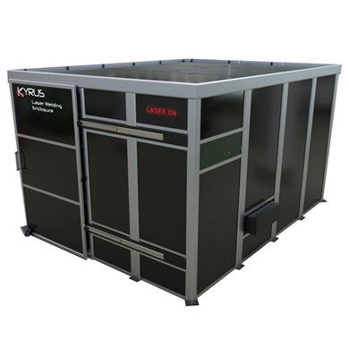 4m x 4m Class 4 Enclosure c/w 1.2m Hinge Door