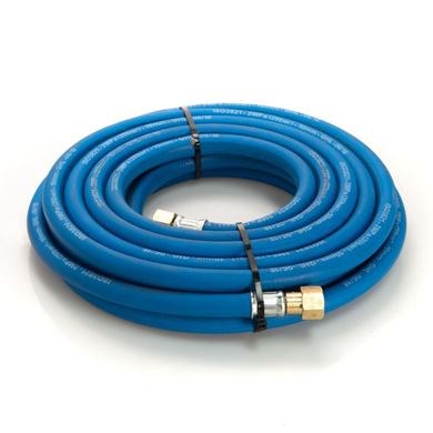 Oxygen Fitted Hose 10mm (3/8") x 10m c/w Hose Check Valves (3/8")