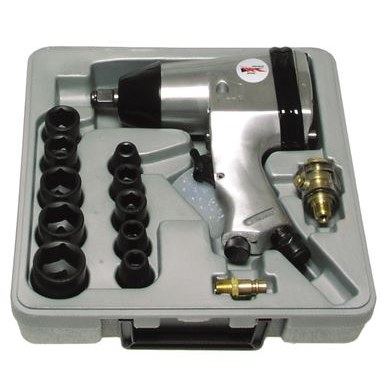 Impact Wrench Kit 1/2" Square Drive (15 PC)
