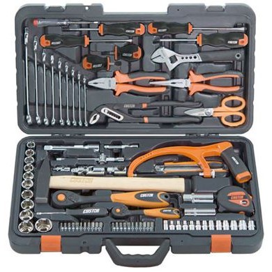 Combination Tool & Socket Kit 1/4" 1/2" (83 PC)